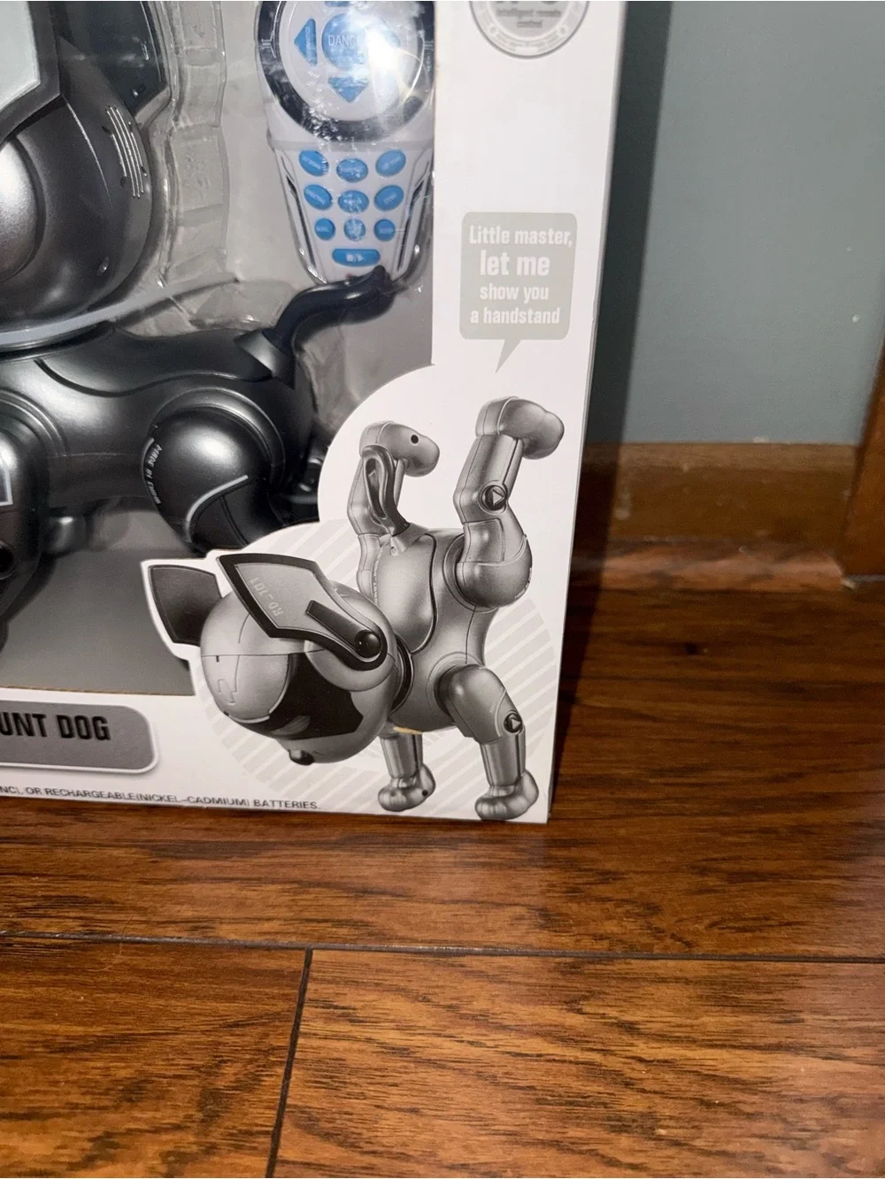 Remote Control Stunt Dog Toy - Silver